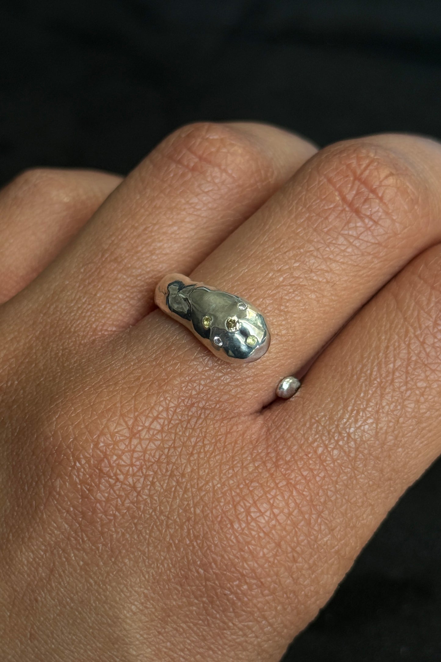 Drip formation ring