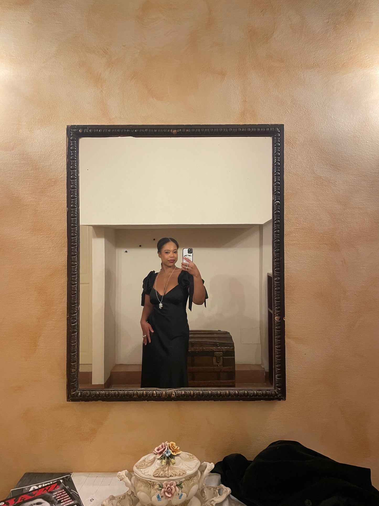 Moonstone Hashtag Pearl Necklace