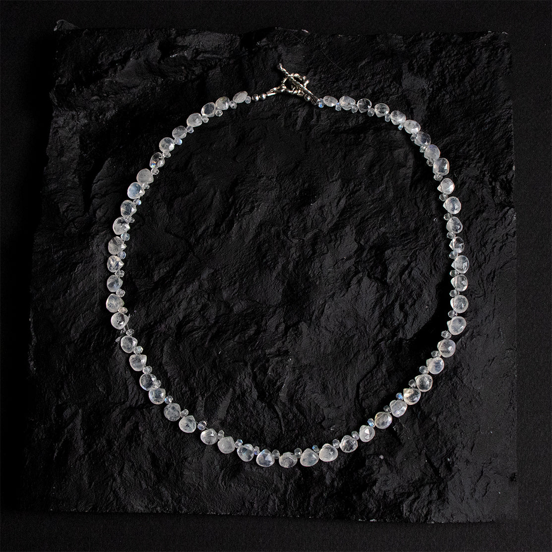 Moonstone Briolette Choker